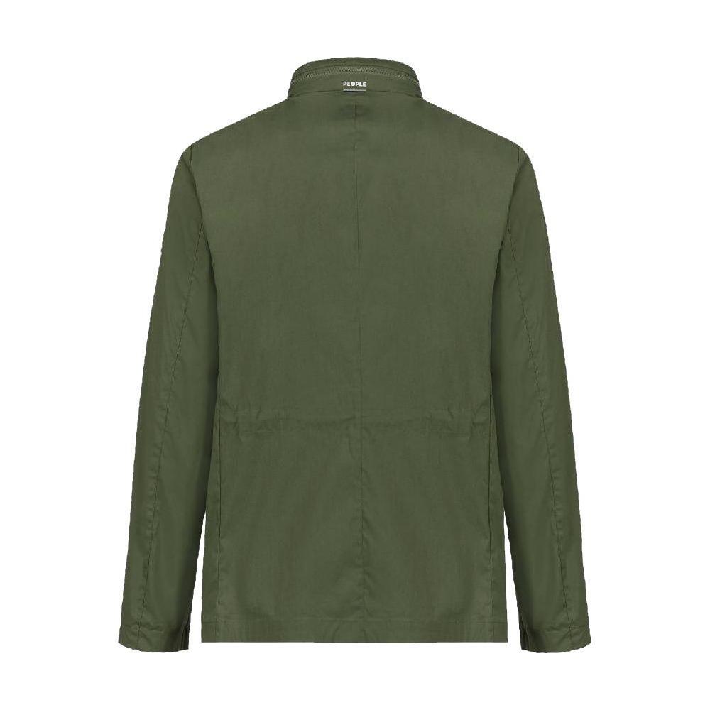 People Of Shibuya Green Cotton Men's Jacket