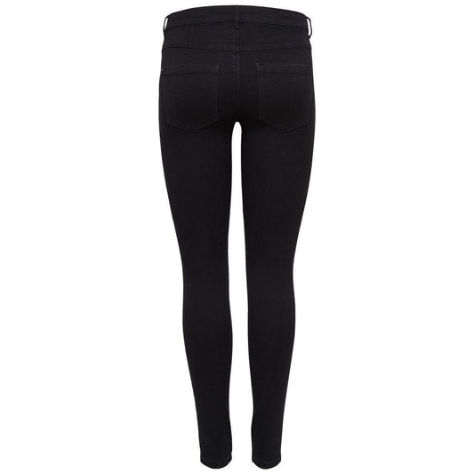 Only Black Cotton Jeans & Pant Only Black
