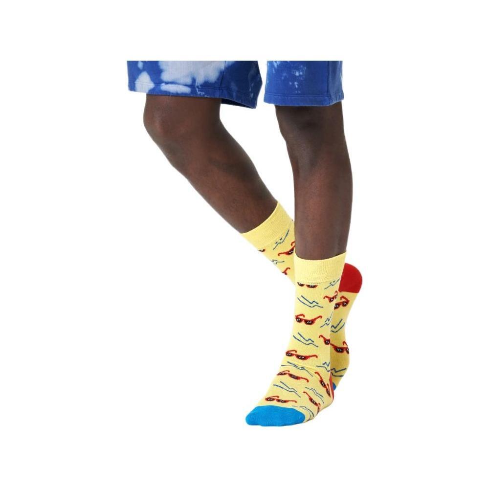 Happy Socks Yellow Cotton Socks