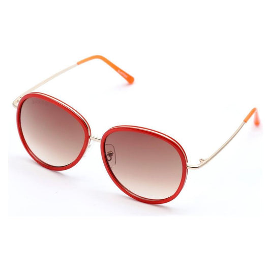 Lancaster Red Metal Sunglasses 1728,67434610848,Lancaster,New with tags,Red,Sunglasses,Sunglasses for Women - Sunglasses,Women Lancaster LASLA07333AC