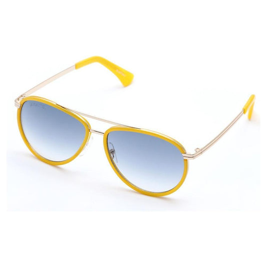 Lancaster Yellow Metal Sunglasses