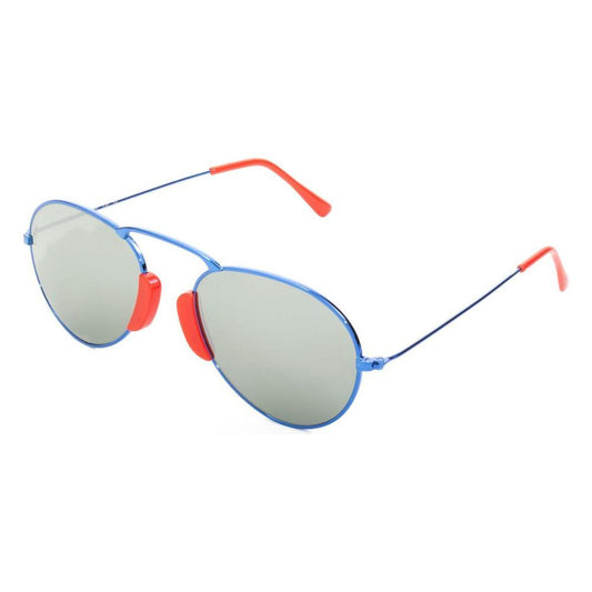 LGR Blue Metal Sunglasses 1728,67434610848,Blue,LGR,New with tags,Sunglasses,Unisex,Unisex Sunglasses - Sunglasses LGR LGAGADIRBLUE08AC