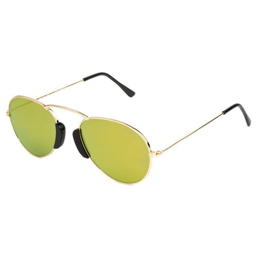 LGR Gold Metal Sunglasses 1728,67434610848,Gold,LGR,New with tags,Sunglasses,Unisex,Unisex Sunglasses - Sunglasses LGR LGAGADIRGOLD01AC