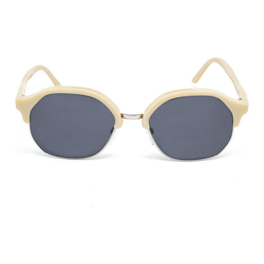 LGR White Haircalf Sunglasses 1728,67434610848,LGR,New with tags,Sunglasses,Unisex,Unisex Sunglasses - Sunglasses,White LGR LGZANZIBARIVORY40AC