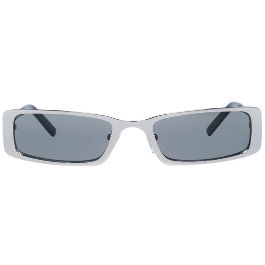 More & More Silver Metal Sunglasses More & More Dark Gray