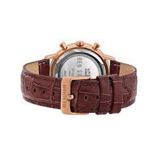 Ben Sherman Brown Leather Watch 1728,67434610848,Ben Sherman,Brown,Men,New with tags,Watches,Watches for Men - Watches Ben Sherman BSWB041TRGAC