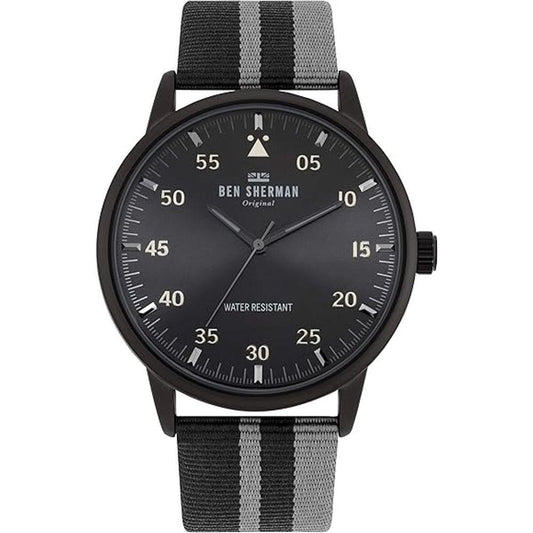 Ben Sherman Gray Fabric Watch BSWB042BEAC