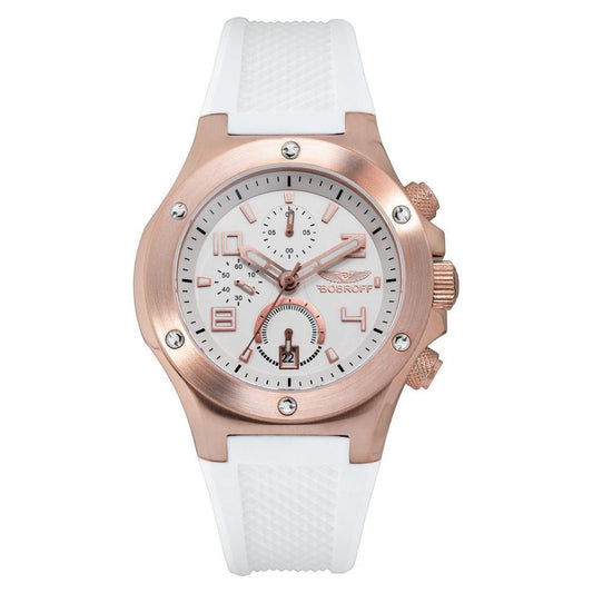 Bobroff White Rubber Watch 1728,67434610848,Bobroff,New with tags,Unisex,Unisex Watches - Watches,Watches,White Bobroff BOBF1002M25AC