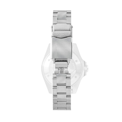 Bobroff Silver Stainless Steel Bracelet Watch 1728,67434610848,Accessories,Bobroff,Bracelet Watches - Watches - Accessories,Men,New with tags,Silver,Watches - Accessories