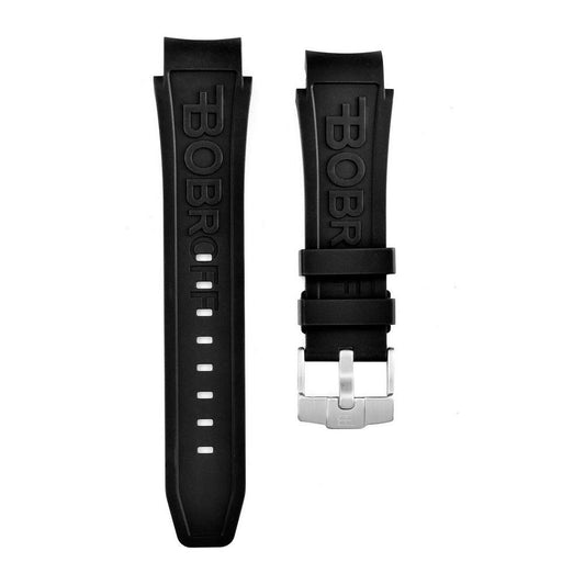 Bobroff Black Rubber Watch 1728,67434610848,Black,Bobroff,Men,New with tags,Watches,Watches for Men - Watches Bobroff BOBFSTNAC
