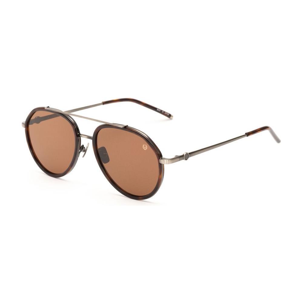 Belstaff Brown Titanium Sunglasses BEROADMASTERIIAC