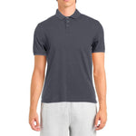 Alpha Studio Gray Cotton Polo Shirt AL-14579-IT48 | M