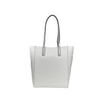 Michael Kors Vincent With Card Case Large Tote Purse Bag Silver 85091