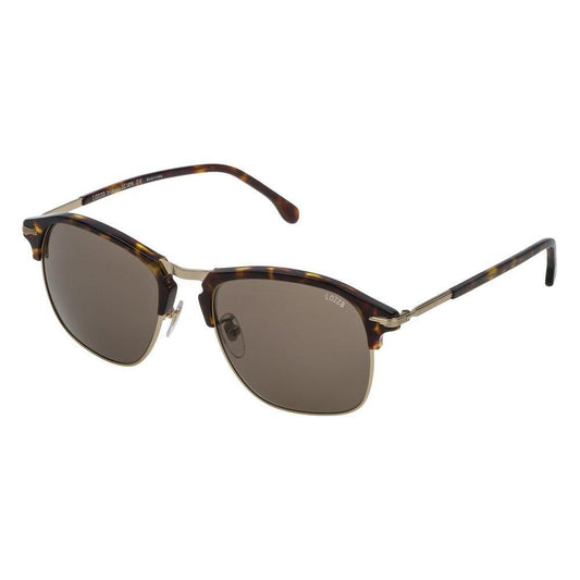 Lozza Brown Haircalf Sunglasses 1728,67434610848,Brown,Lozza,Men,New with tags,Sunglasses,Sunglasses for Men - Sunglasses Lozza LOSL2292M08FTAC