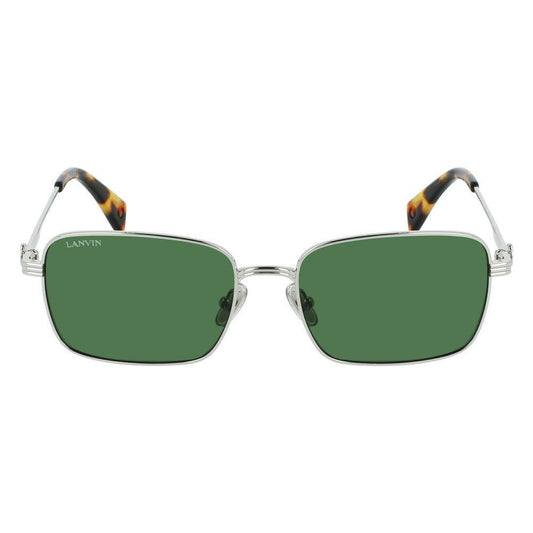 Lanvin Gray Metal Sunglasses 1728,67434610848,Gray,Lanvin,New with tags,Sunglasses,Unisex,Unisex Sunglasses - Sunglasses Lanvin LALNV104S045AC
