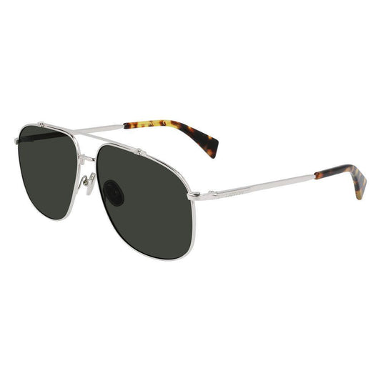 Lanvin Gray Metal Sunglasses 1728,67434610848,Gray,Lanvin,Men,New with tags,Sunglasses,Sunglasses for Men - Sunglasses Lanvin LALNV110S045AC
