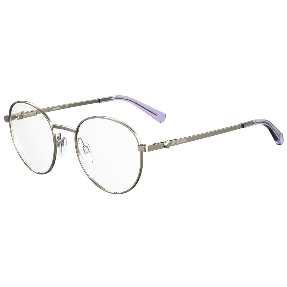 Love Moschino Purple Metal Glasses (Frames)