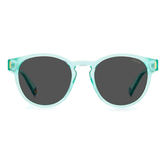 Polaroid Blue Plastic Sunglasses 1728,67434610848,Blue,New with tags,Polaroid,Sunglasses,Unisex,Unisex Sunglasses - Sunglasses Polaroid POPLD6175S5CBM9AC