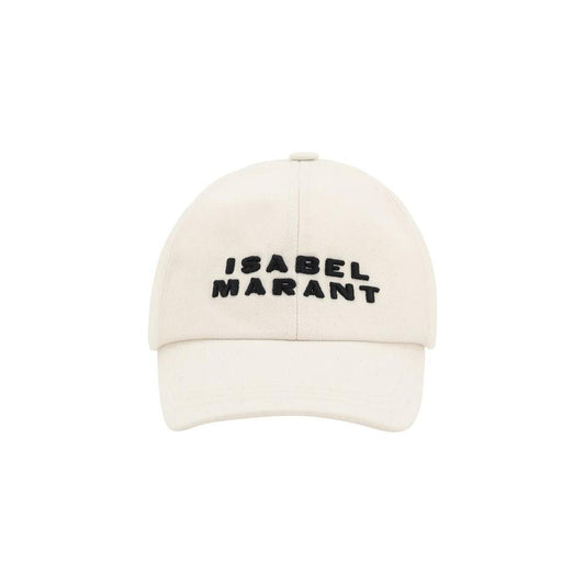 Isabel Marant Tyron Baseball Hat 1728,59 cm|L,72470364320,Accessories,Hats - Women - Accessories,Isabel Marant,New with tags,White,Women,Women - Accessories Isabel Marant IS-CQ001XFBA2C08AECBK-59 CM|L