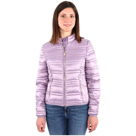 Yes Zee Purple Polyester Jackets & Coat