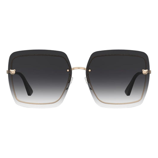 Moschino Gray Metal Sunglasses