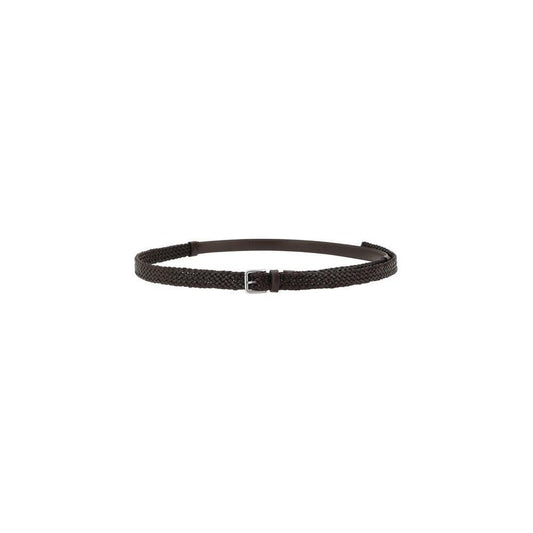 Dolce & Gabbana Woven design Belt 100 cm / 40 Inches,105 cm / 42 Inches,110 cm / 44 Inches,1728,72470364320,90 cm / 36 Inches,95 cm / 38 Inches,Accessories,Belts - Men - Accessories,Brown,Dolce & Gabbana,Men,Men - Accessories,New with tags Dolce & Gabbana