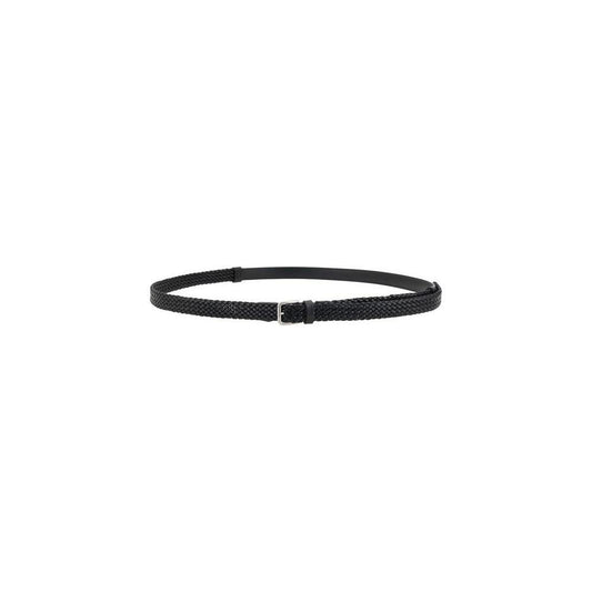 Dolce & Gabbana Woven design Belt 100 cm / 40 Inches,105 cm / 42 Inches,110 cm / 44 Inches,1728,72470364320,90 cm / 36 Inches,95 cm / 38 Inches,Accessories,Belts - Men - Accessories,Black,Dolce & Gabbana,Men,Men - Accessories,New with tags Dolce & Gabbana