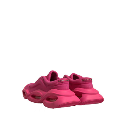 Dolce & Gabbana Pink Wave Low Top Lace Up Men Sneakers Shoes