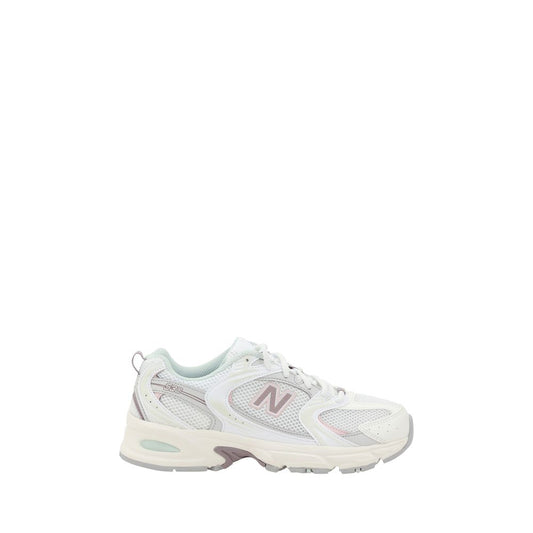 New Balance White Leather Tier 3 Sneakers