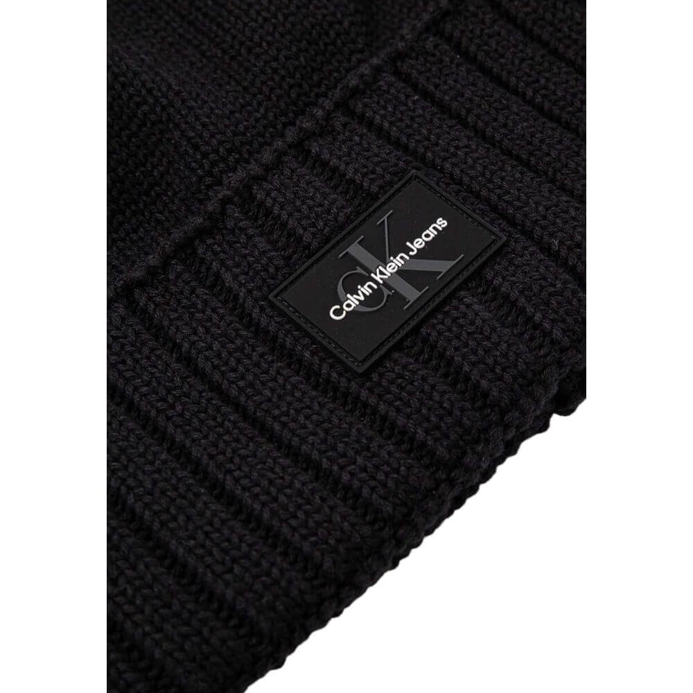 Calvin Klein Jeans Black Cotton Cap (Baseball Hat)