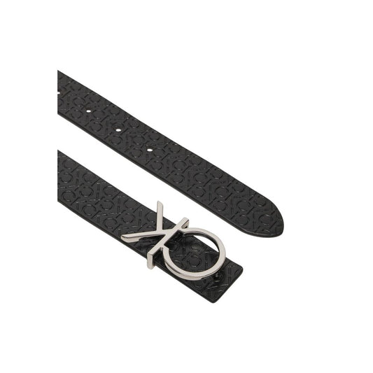 Calvin Klein Black Leather Belt Calvin Klein Dark Slate Gray