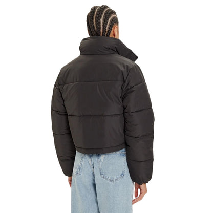 Calvin Klein Jeans Black Polyester Coat