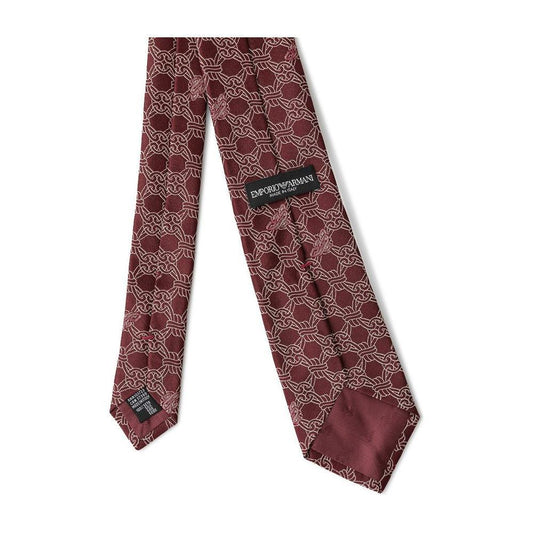 Emporio Armani Red Silk Ties & Bowty 1728,67397976224,Accessories,Emporio Armani,Men,Men - Accessories,New with tags,One Size,Red,Ties & Bowties - Men - Accessories Emporio Armani EMAR-7993665-ONE SIZE