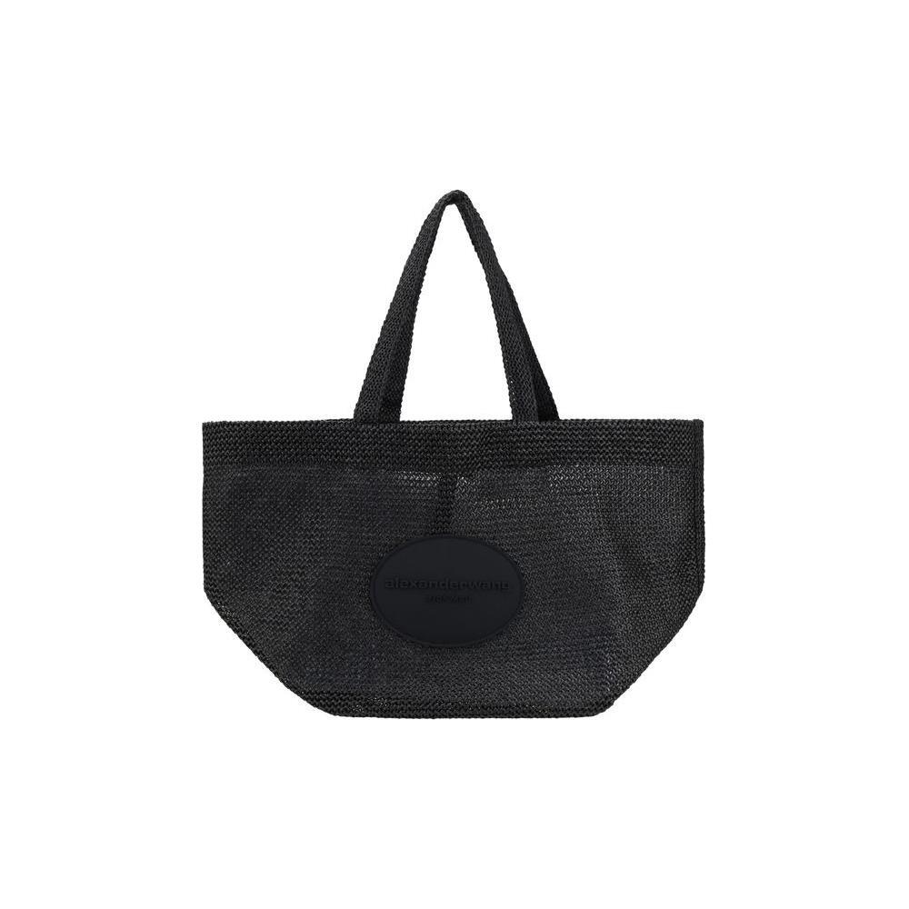 Front view with bag zipped and handles upright.