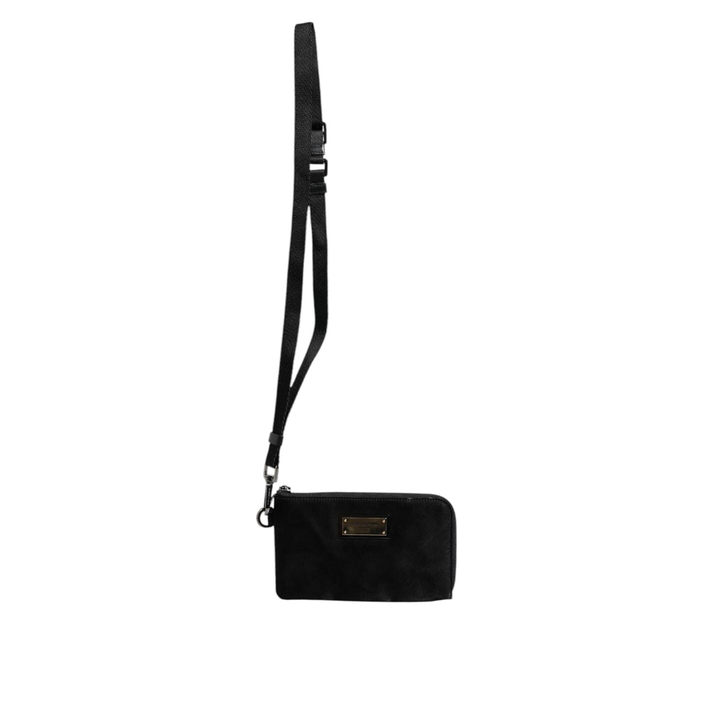 Front view with bag zipped and handles upright.