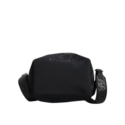Dolce & Gabbana Black Neoprene Nylon DG Logo School Backpack Bag