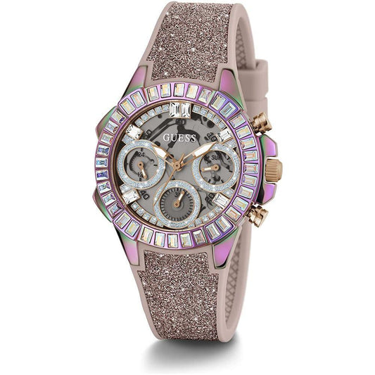 Guess Multicolor Synthetic Watch 1728,67434610848,Guess,Multicolor,New with tags,Watches,Watches for Women - Watches,Women Guess GUGW0313L4AC