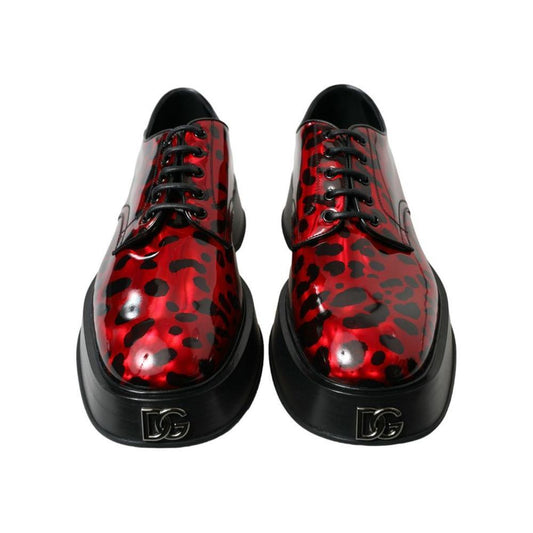 Dolce & Gabbana Red Calfskin Formal 1728,67400106144,Dolce & Gabbana,EU44/US11,Formal - Men - Shoes,Men,Men - Shoes,New with tags,Red,Shoes Dolce & Gabbana DO-1112-EU44/US11