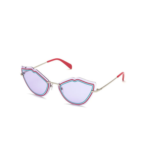 Emilio Pucci Gray Metal Sunglasses 1728,67434610848,Emilio Pucci,Gray,New with tags,Sunglasses,Sunglasses for Women - Sunglasses,Women Emilio Pucci EPEP01346416YAC
