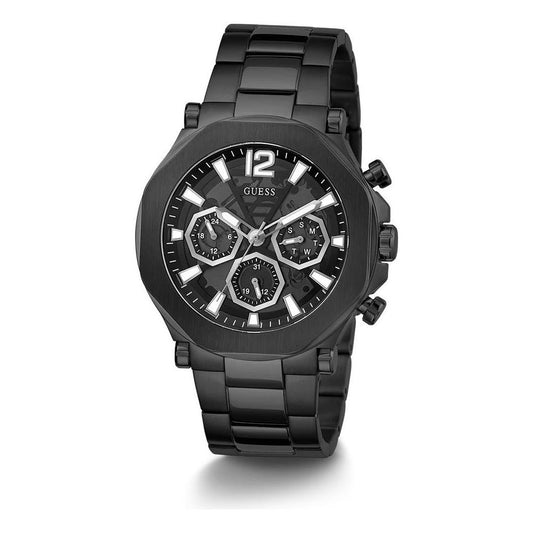 Guess Black Stainless Steel Watch Guess Dark Slate Gray
