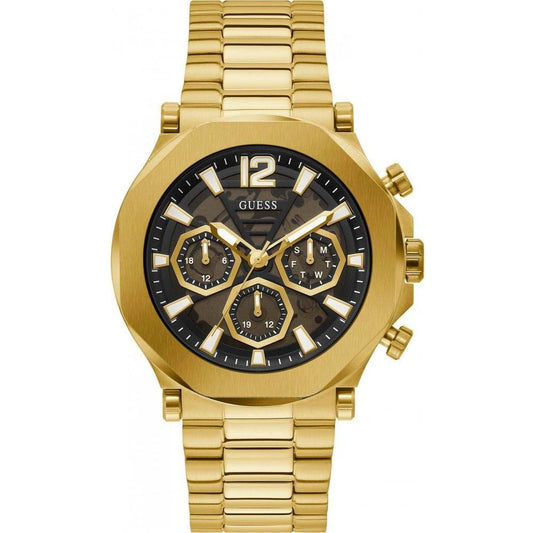 Guess Gold Stainless Steel Watch 1728,67434610848,Gold,Guess,Men,New with tags,Watches,Watches for Men - Watches Guess GUGW0539G2AC