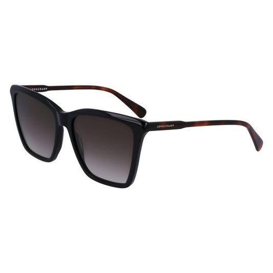 Longchamp Black Acetate Sunglasses Longchamp Dark Slate Gray