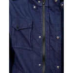 Herno Blue Linen Jacket HE-14920-IT54 | XXL