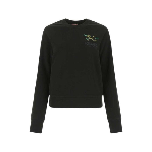 Kenzo Black Cotton Sweater