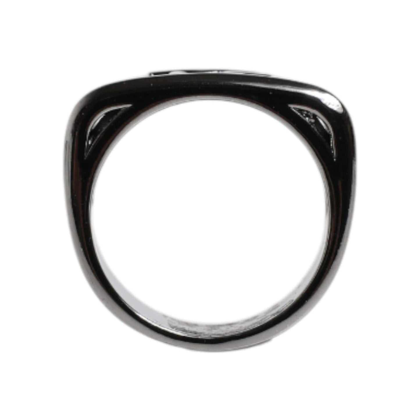 Dolce & Gabbana Silver Tone Brass Anello DG Logo Ring SMY10559-62