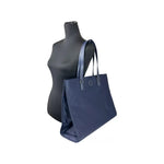 Tory Burch Navy Ella Large Nylon Tote Bag Purse 136144 15937