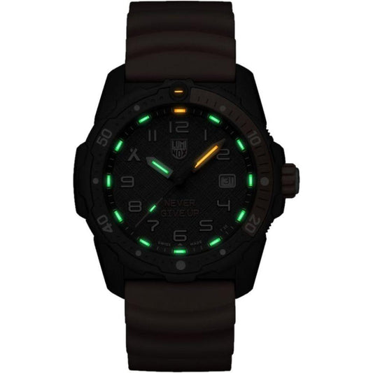 Luminox Orange Rubber Watch Luminox Black