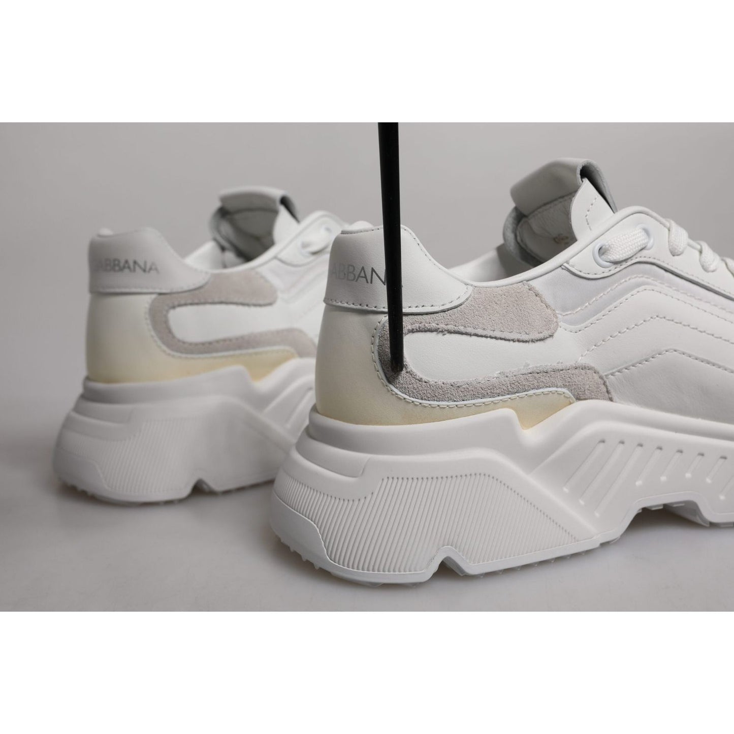 Dolce & Gabbana White Daymaster Low Top Sneakers Shoes