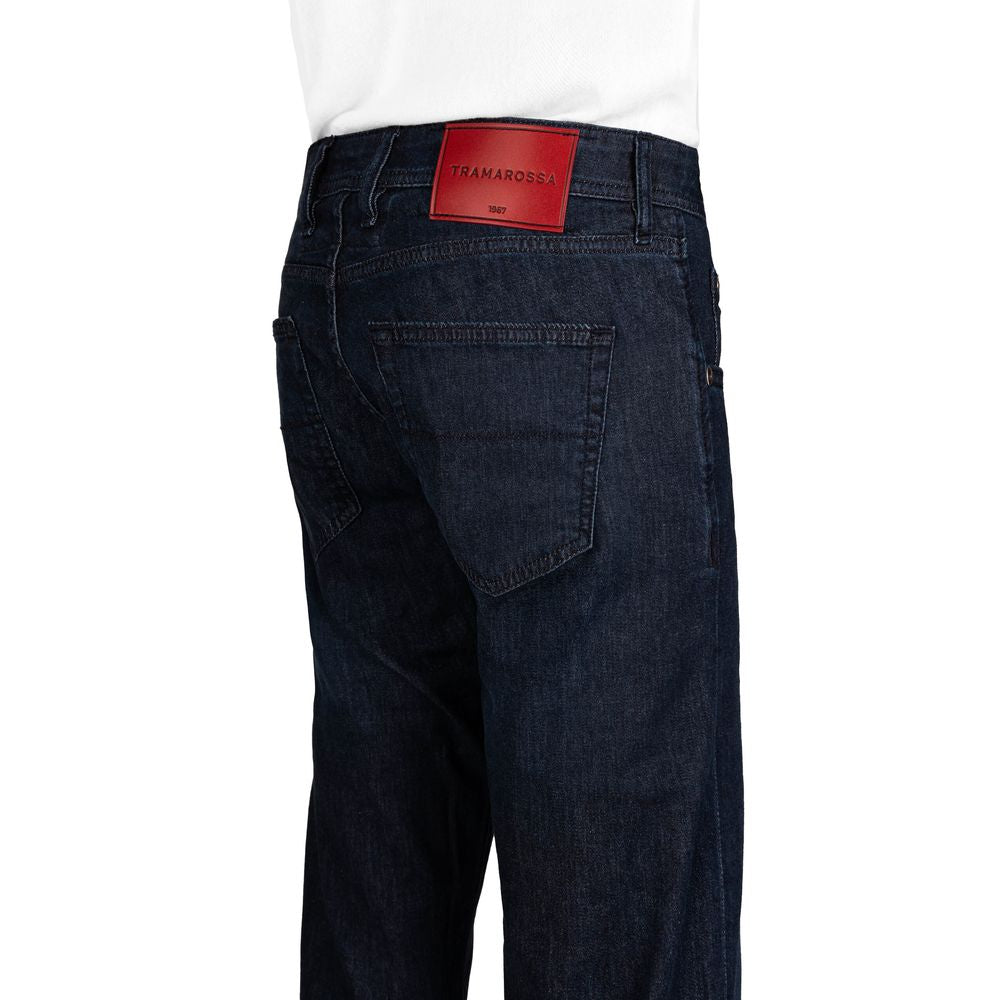 Tramarossa Blue Cotton Men Jeans