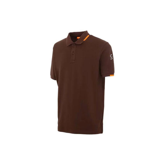 Suns Brown Cotton Polo Shirt SU-15048-XXL